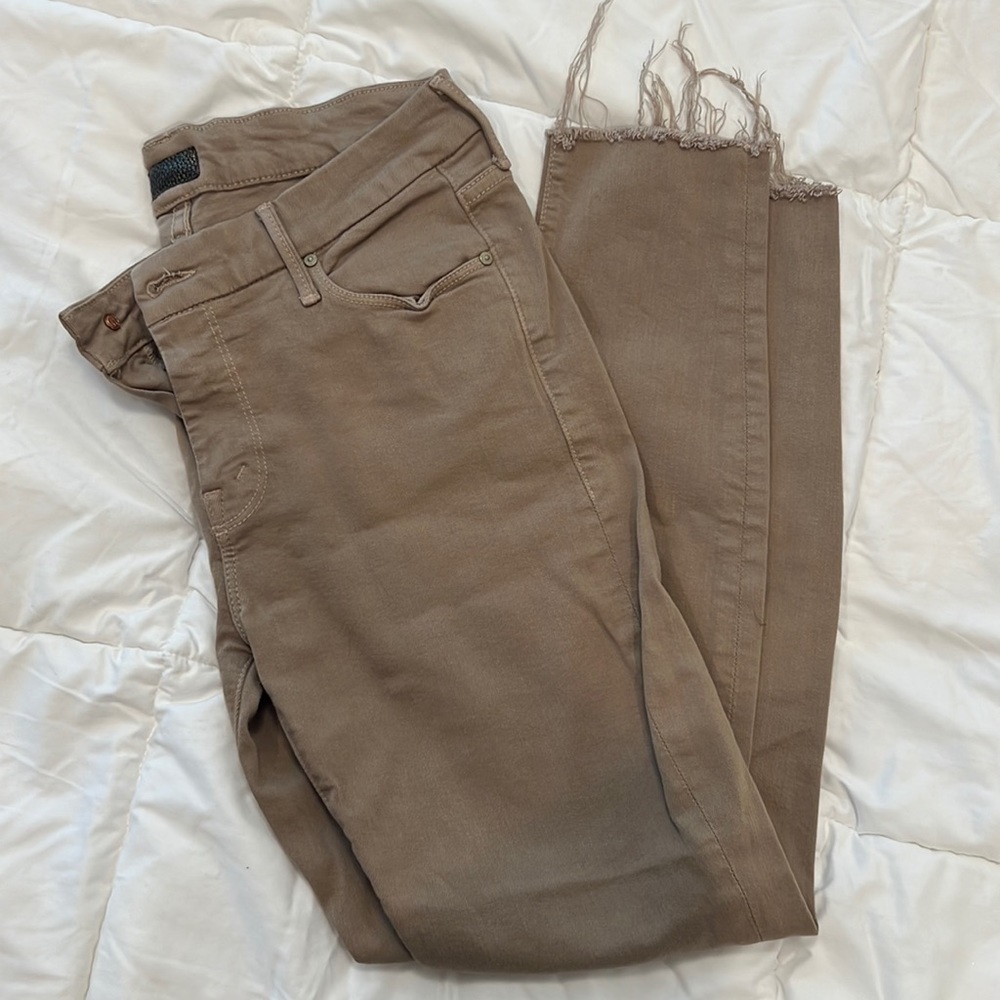 Mother looker ankle fray jeans - size 30